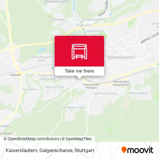 Карта Kaiserslautern, Galgenschanze