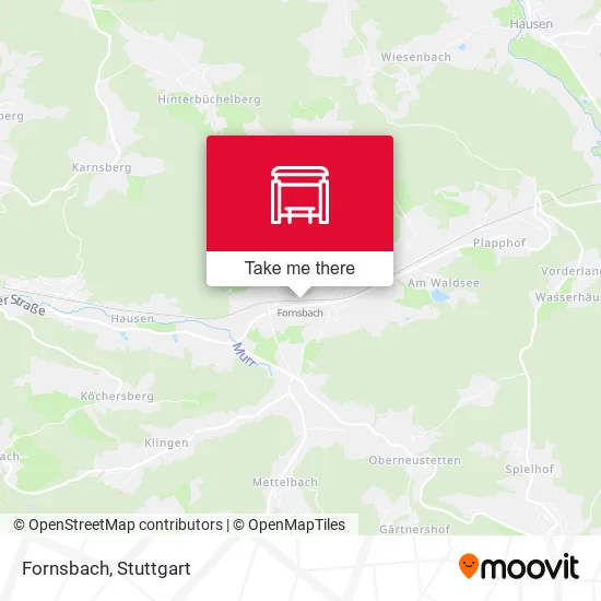 Карта Fornsbach