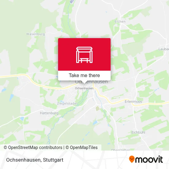 Ochsenhausen map