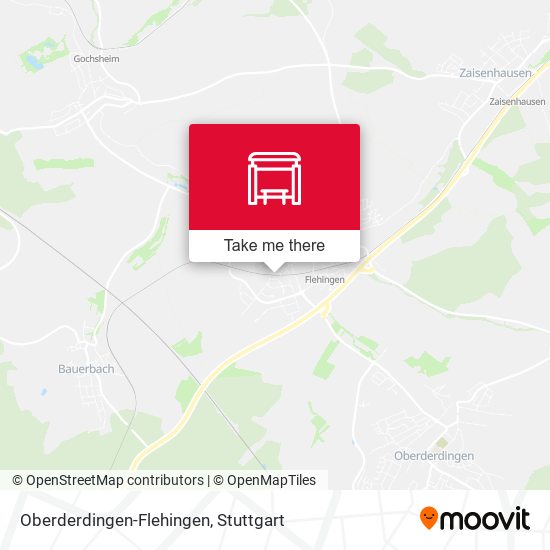 Карта Oberderdingen-Flehingen
