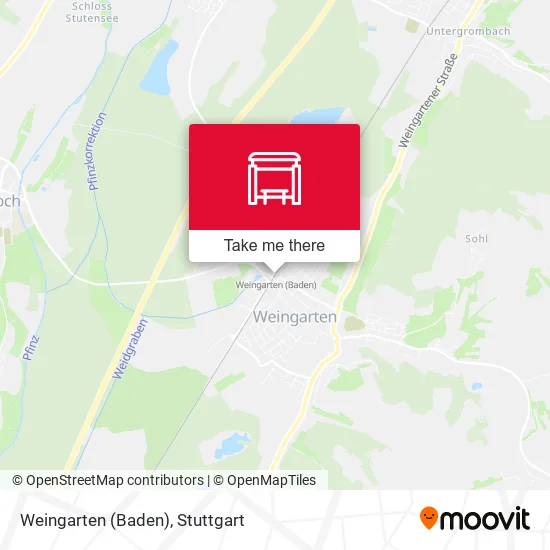 Карта Weingarten (Baden)