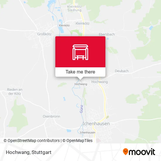 Hochwang map