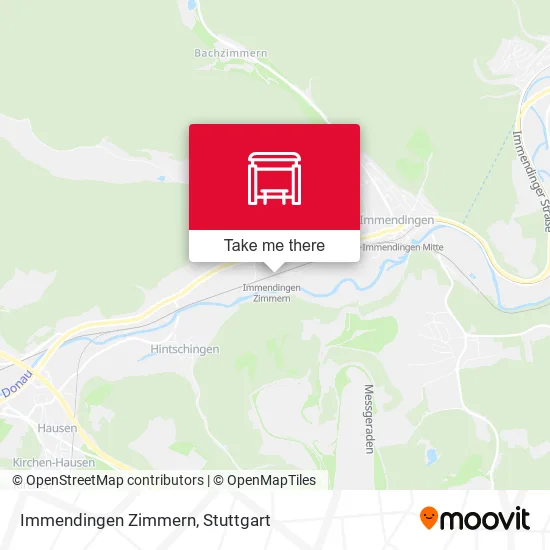 Карта Immendingen Zimmern