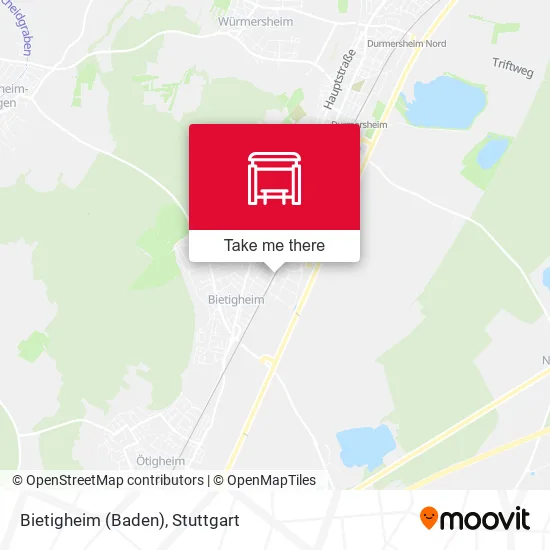 Карта Bietigheim (Baden)