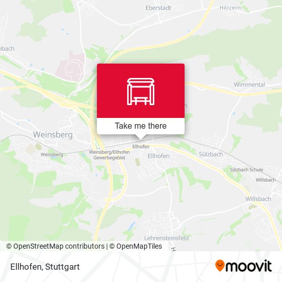 Карта Ellhofen
