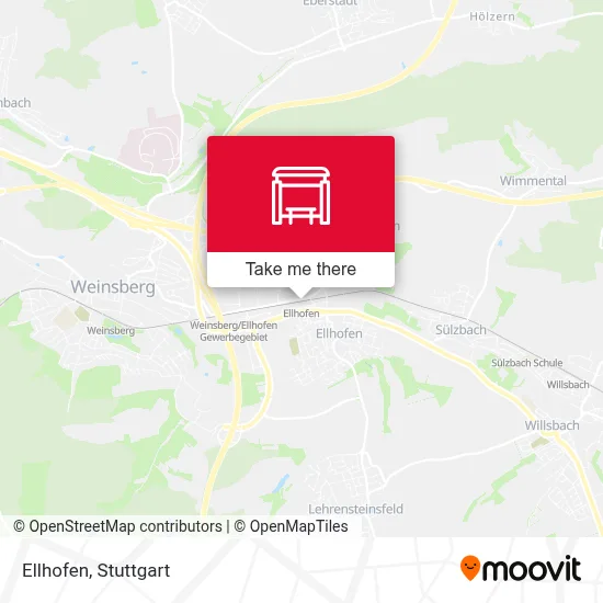 Ellhofen map