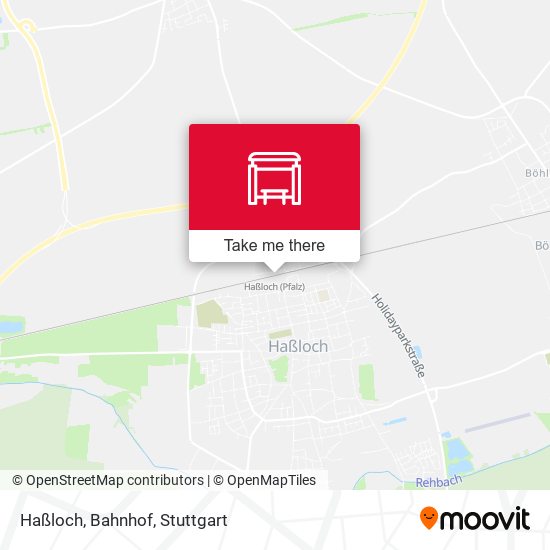 Haßloch, Bahnhof map