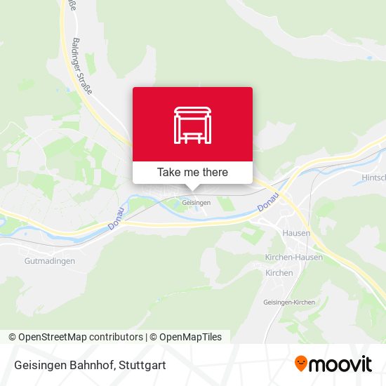 Карта Geisingen Bahnhof