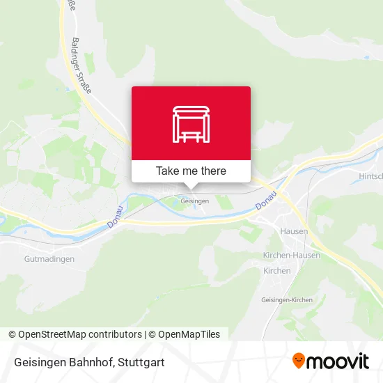 Карта Geisingen Bahnhof