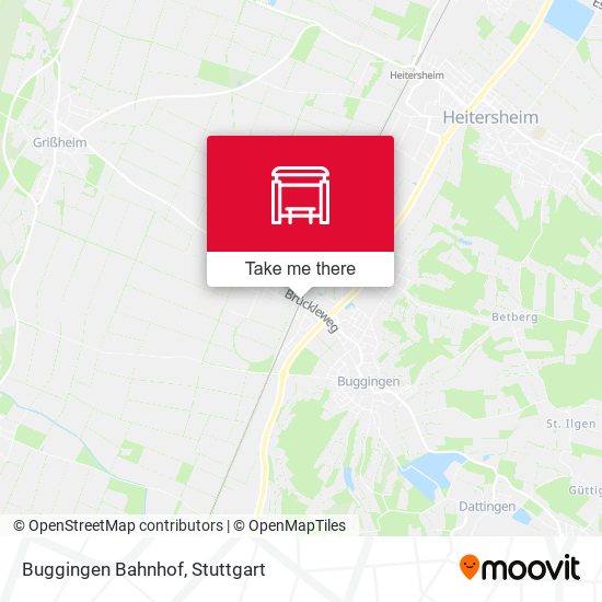 Карта Buggingen Bahnhof