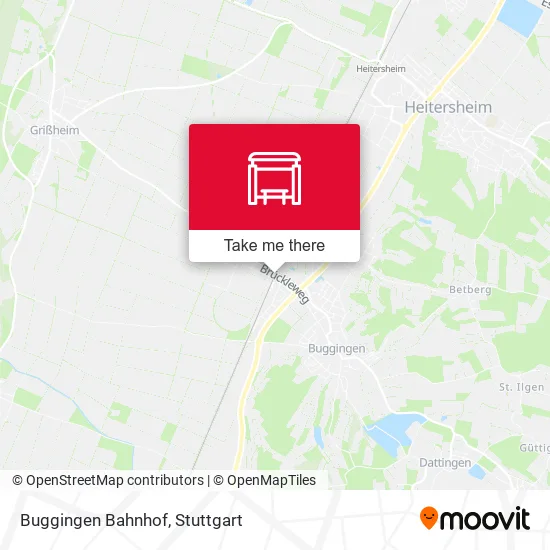 Карта Buggingen Bahnhof