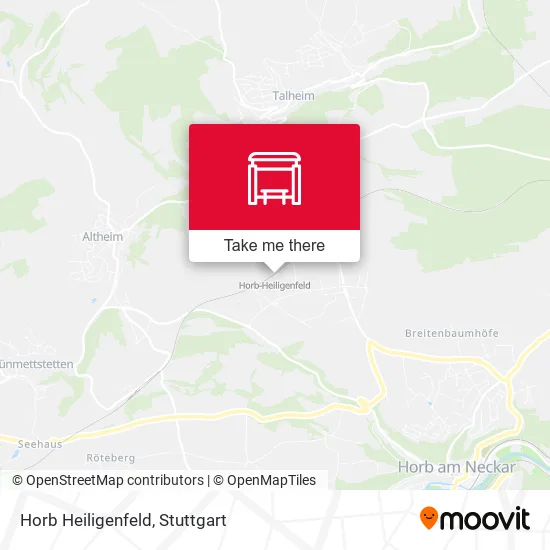 Карта Horb Heiligenfeld