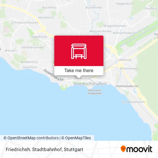 Карта Friedrichsh. Stadtbahnhof