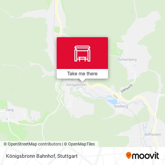 Königsbronn Bahnhof map