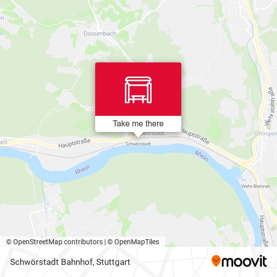 Schwörstadt Bahnhof map