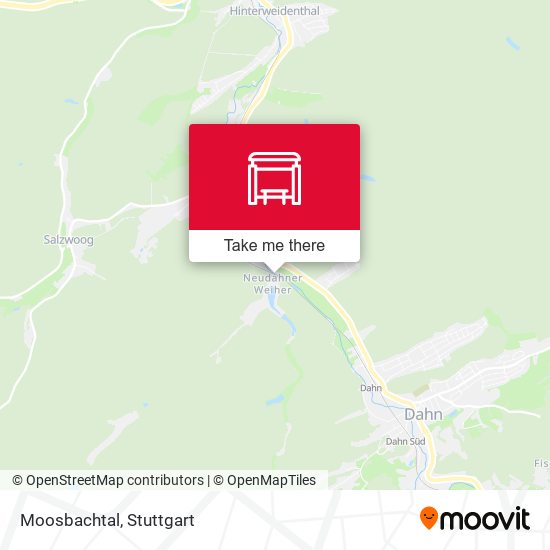 Карта Moosbachtal