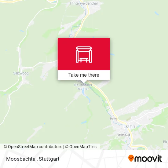 Карта Moosbachtal