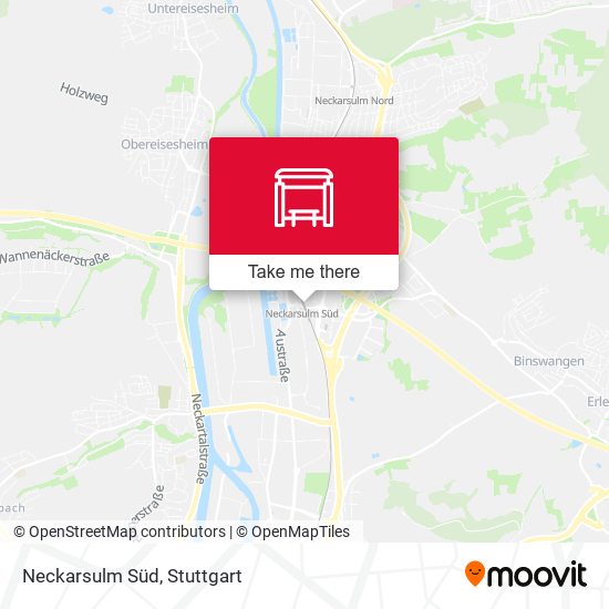 Карта Neckarsulm Süd