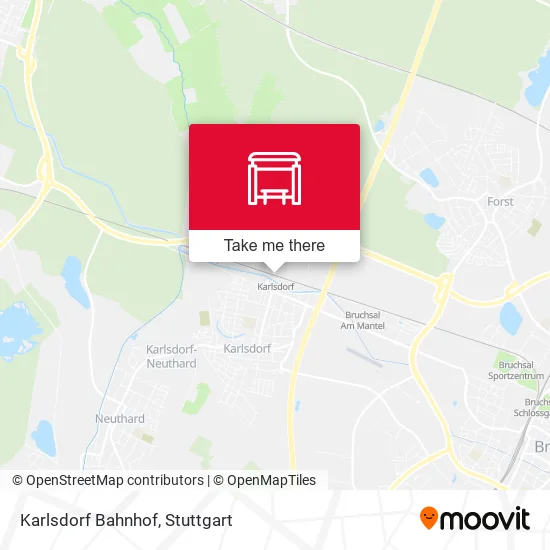 Карта Karlsdorf Bahnhof