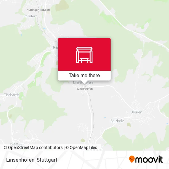 Карта Linsenhofen