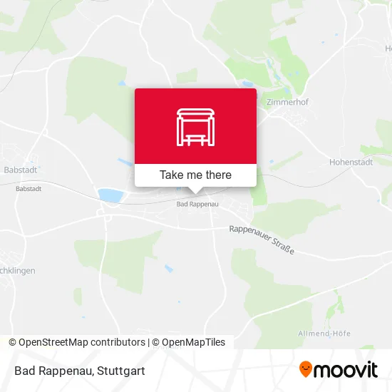 Карта Bad Rappenau