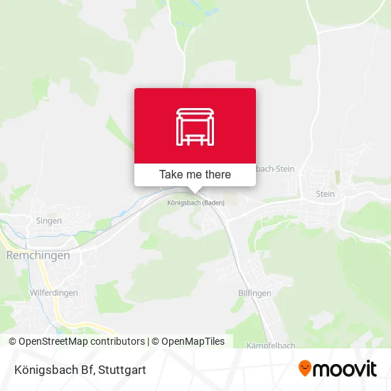 Карта Königsbach Bf