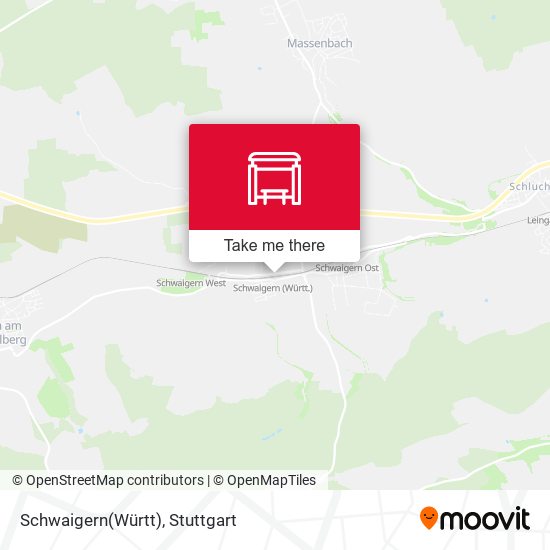 Карта Schwaigern(Württ)