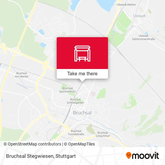 Карта Bruchsal Stegwiesen