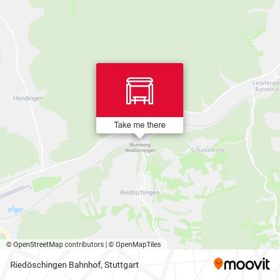 Riedöschingen Bahnhof map