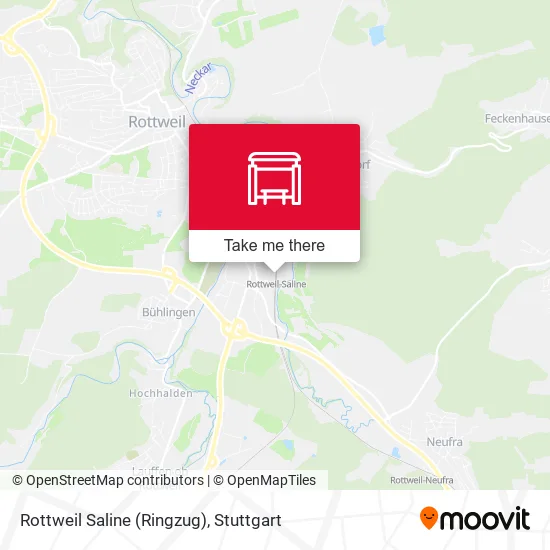 Карта Rottweil Saline (Ringzug)