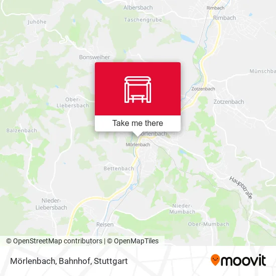 Mörlenbach, Bahnhof map