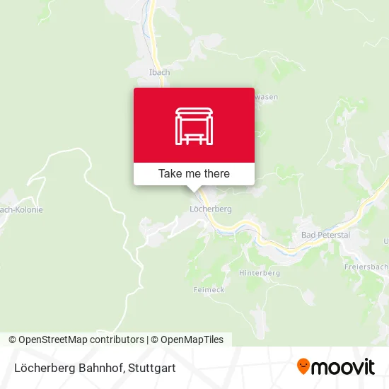 Карта Löcherberg Bahnhof