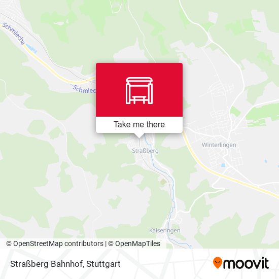 Карта Straßberg Bahnhof