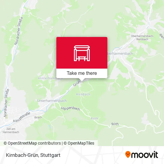Карта Kirnbach-Grün