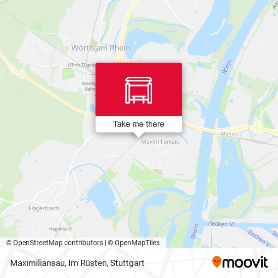 Карта Maximiliansau, Im Rüsten