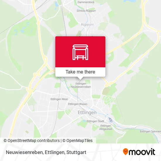 Карта Neuwiesenreben, Ettlingen
