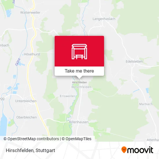 Hirschfelden map
