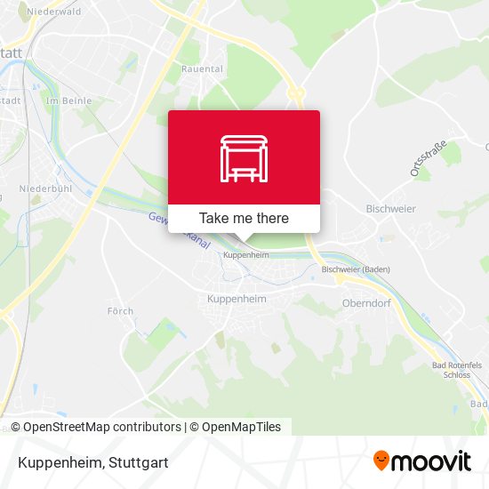 Карта Kuppenheim
