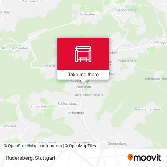 Карта Rudersberg