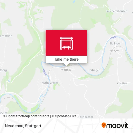 Карта Neudenau