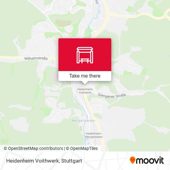 Heidenheim Voithwerk map