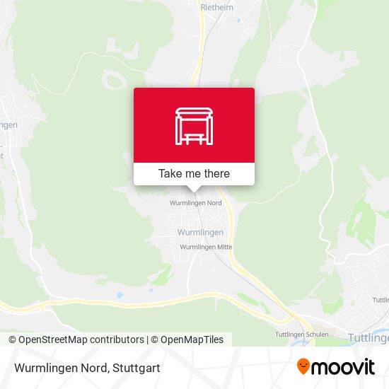 Карта Wurmlingen Nord