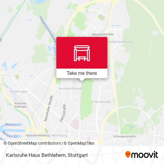 Карта Karlsruhe Haus Bethlehem
