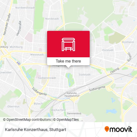 Карта Karlsruhe Konzerthaus