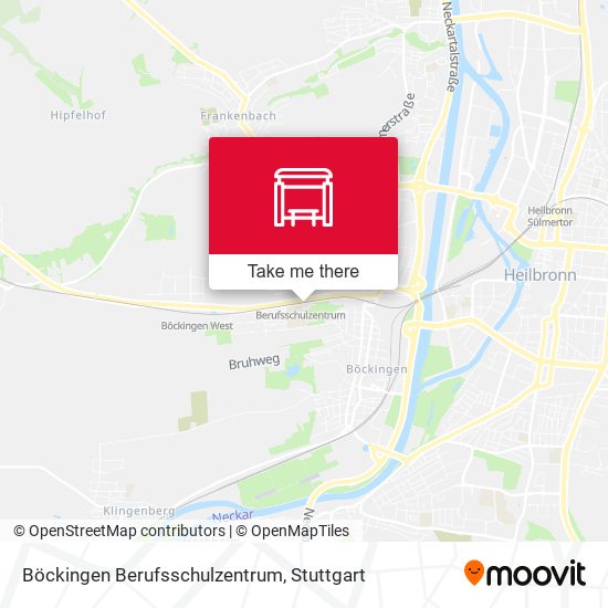 Карта Böckingen Berufsschulzentrum