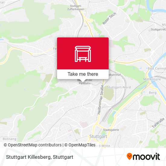 Карта Stuttgart Killesberg