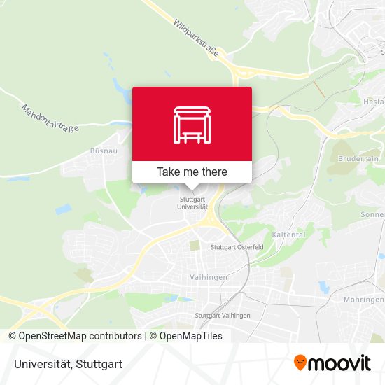 Universität map