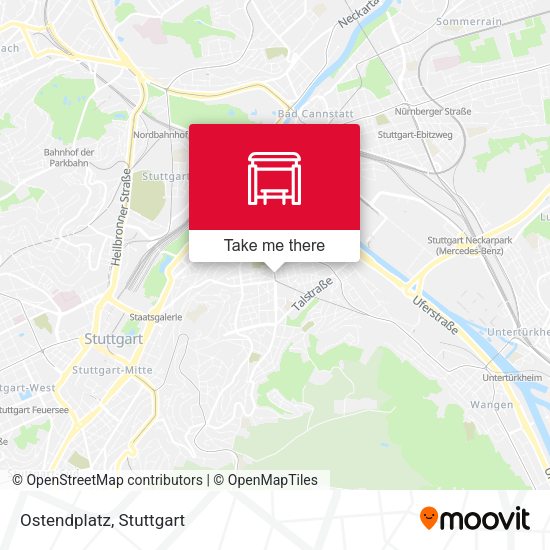 Ostendplatz map