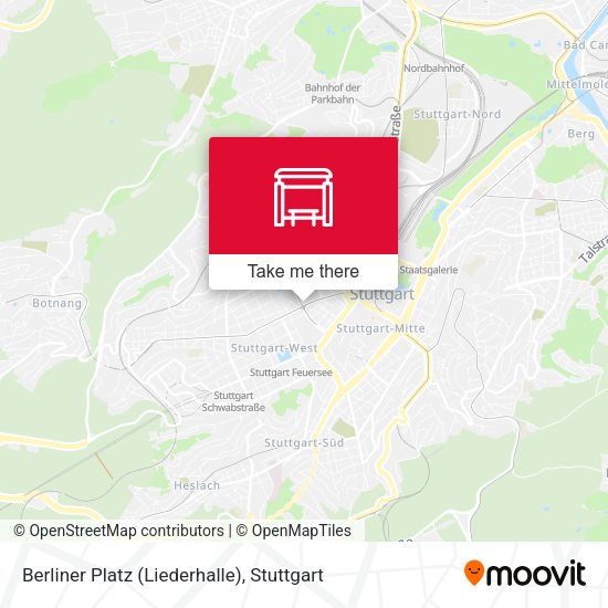 Berliner Platz (Liederhalle) map