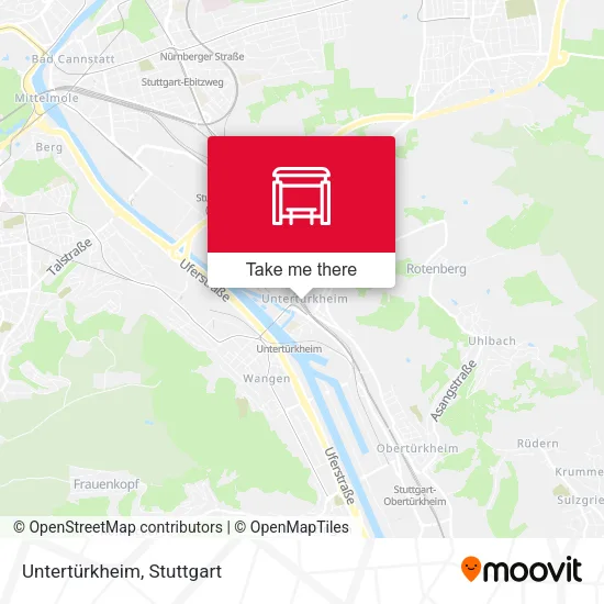 Карта Untertürkheim